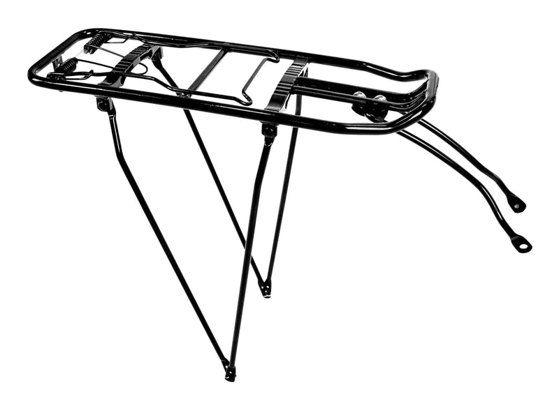 Supercycle Lightweight Alloy Rear Bike Rack withMounting Hardware, Black V9