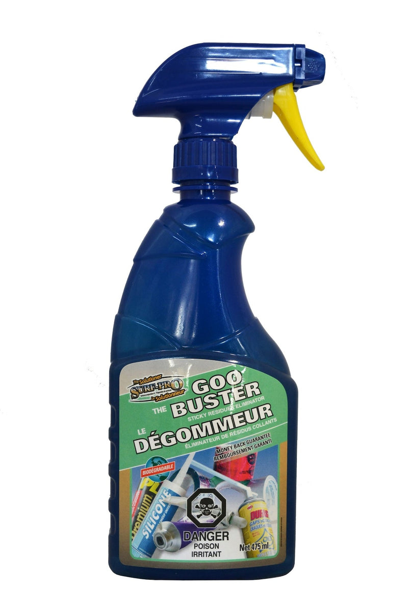 Surf-Pro The Goo Buster Multi-Purpose Sticky Residue, Glue & Adhesive Remover, 475-mL J8