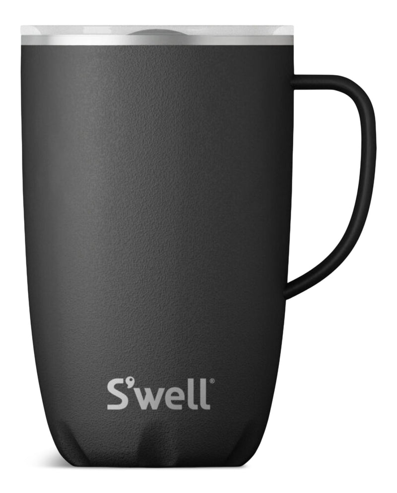 S'well Vacuum Insulated Stainless Steel Portable Travel Tumbler, 16-oz, Various Colours, with Handle N0