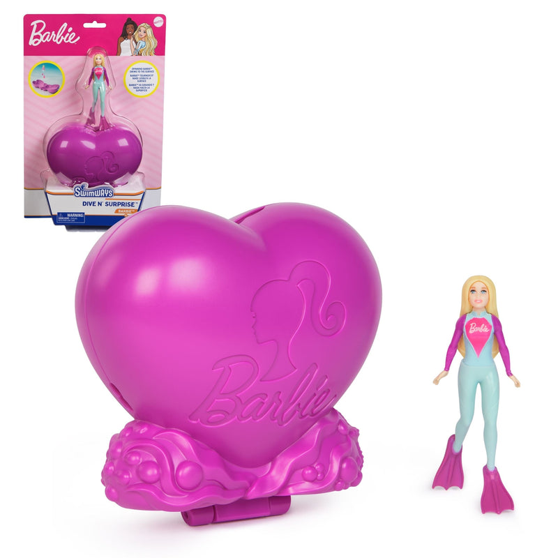 Swimways Licensed Character Ariel Dive N' Surprise Pool Toy, Ages 5+, Assorted Z9