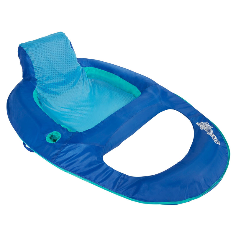 Swimways Springfloat Recliner Pool Lounger with Built-in Cup Holder, Ages 15+ R3