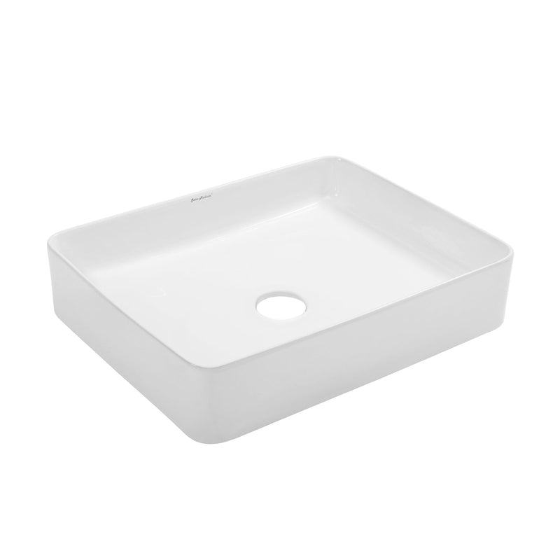 Swiss Madison Concorde Rectangle Ceramic Vessel Sink R0