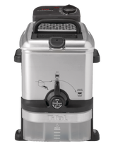 T-fal EZ Clean Pro Compact Deep Fryer with Oil Filter, Stainless Steel, 2L