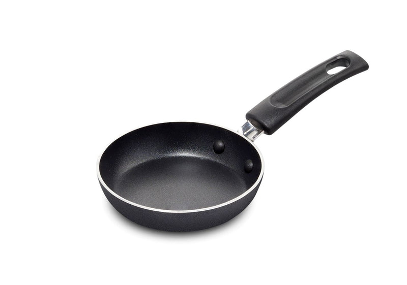 T-Fal Viva Black Non-stick Aluminum Egg Pan with Bakelite Handles Q3