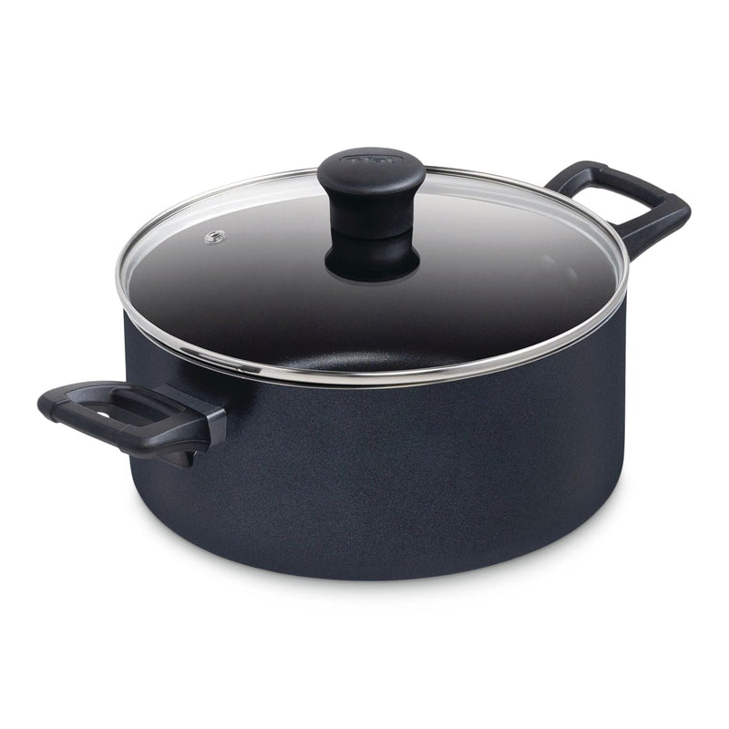 T-fal Viva Dutch Oven, Non-Stick, Dishwasher & Oven Safe, Black, 5-qt B1