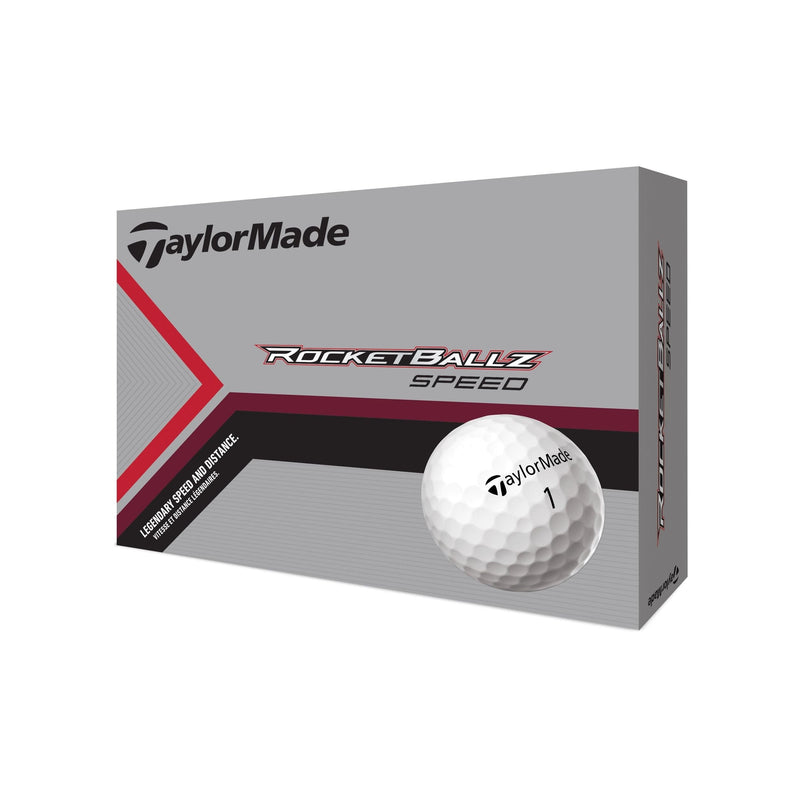 TaylorMade Rocketballz Speed Golf Balls, 12-pk, White L9