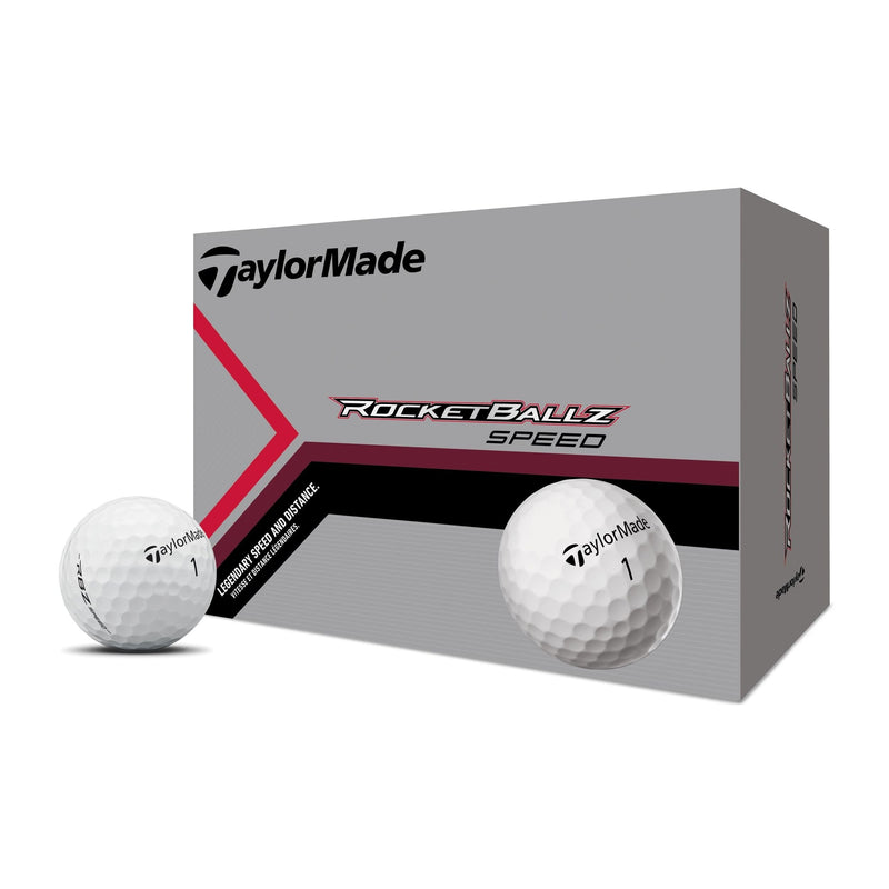 TaylorMade Rocketballz Speed Golf Balls, 24-pk, White I7