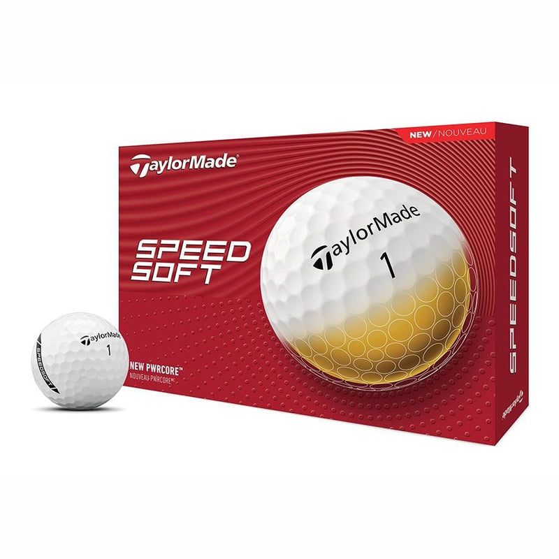 TaylorMade SpeedSoft Golf Balls, 12-pk S6