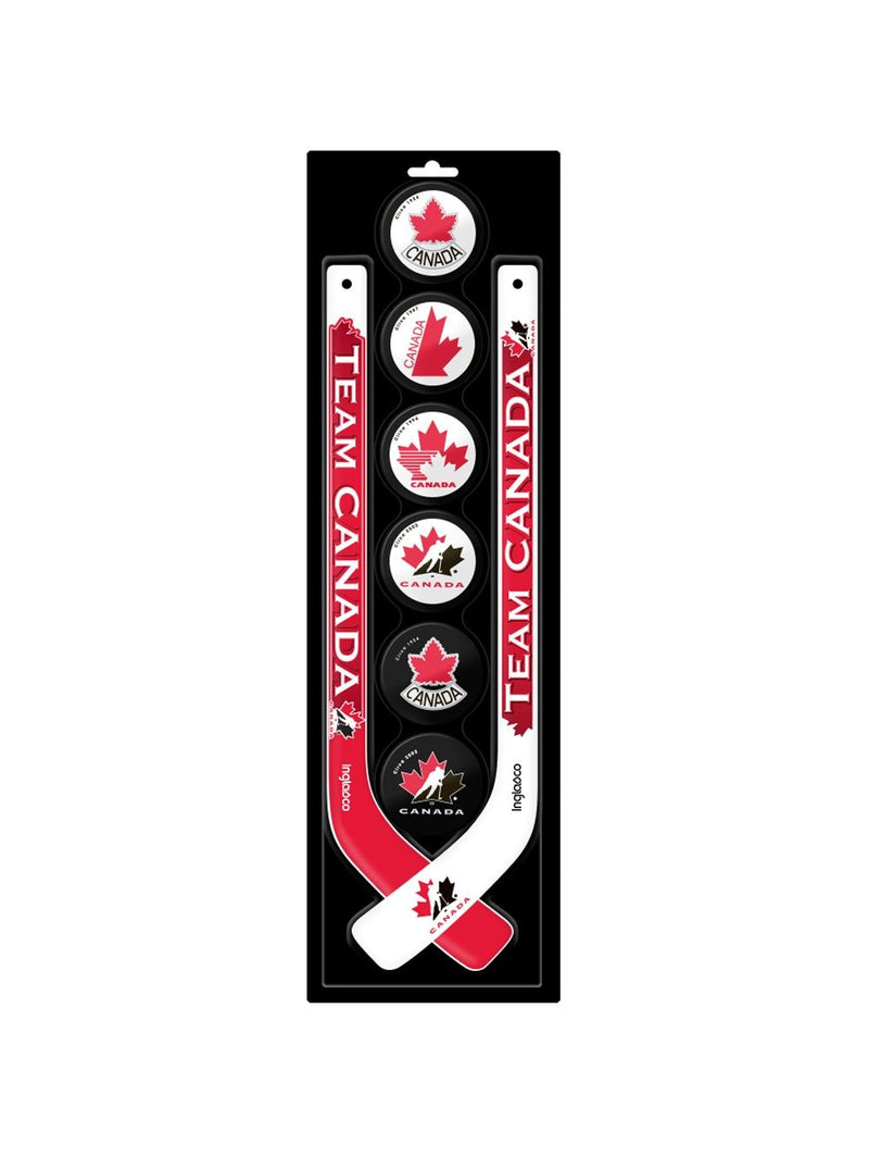 Team Canada Mini Hockey Stick Set, 8-pc H0