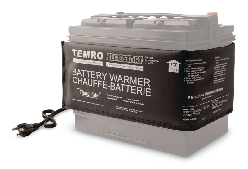 Temro Zerostart 2800055 Battery Warmer/Blanket, 50W, 28-in C9