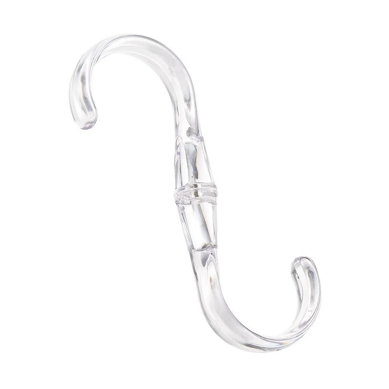 The Home Edit Clear Hanging S Hook, For Closet Organization O0