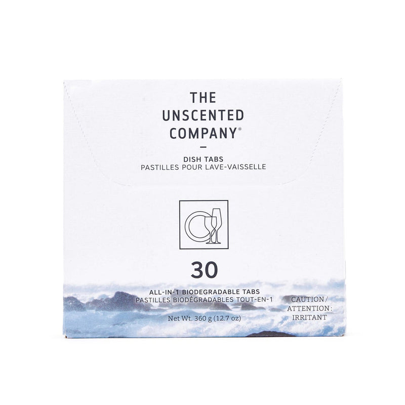 The Unscented Company Dishwasher Detergent Tabs, Unscented, 30-pk A3