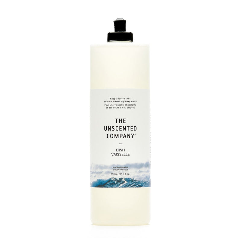 The Unscented Company Liquid Dish Soap, Unscented, 750-mL A7