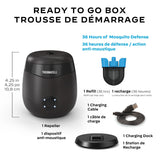Thermacell E-ZoneGuard Patio+ Rechargeable Mosquito Repeller with 36-Hr Refill and 6.5-Hr Battery