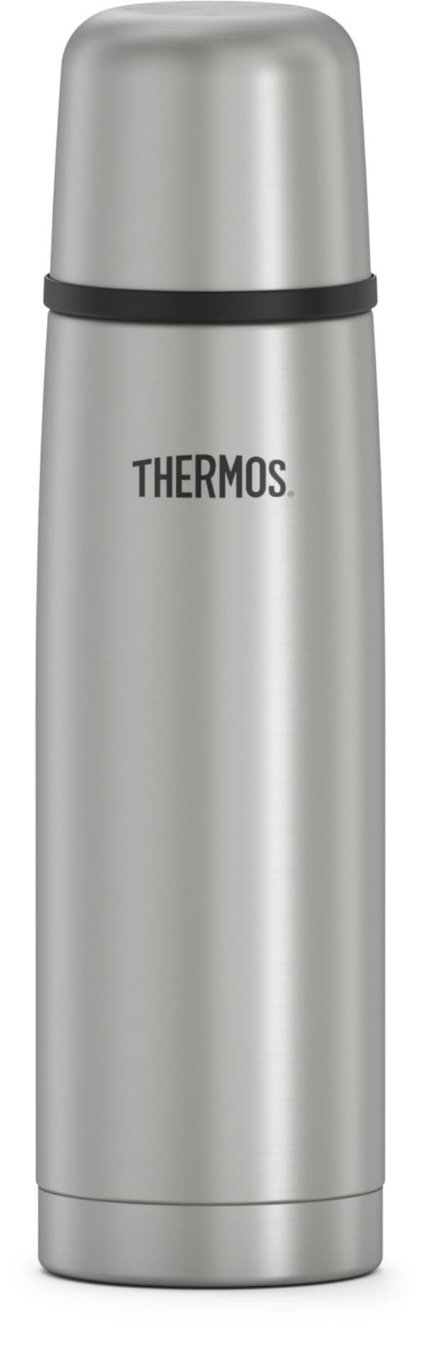 Thermos Compact Stainless Steel Insulated Vacuum Bottle, 470-mL, with Twist Opening O1