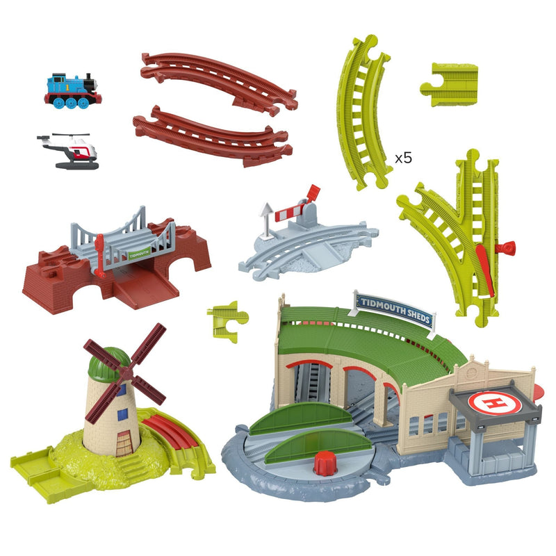 Thomas and Friends Tidmouth Sheds Pushalong Trackset O5