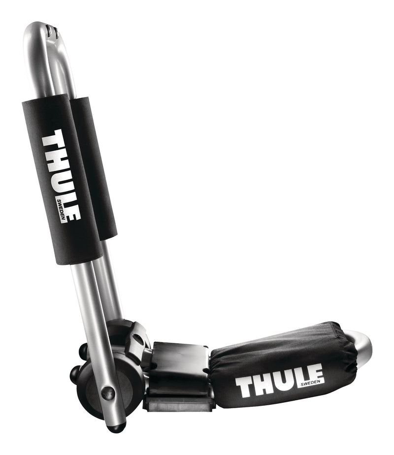 Thule 835 Hull-a-Port Pro Rooftop J-Stacker Roof Top Mount Kayak Rack, Adjustable, 34-in, 2-pc Q3