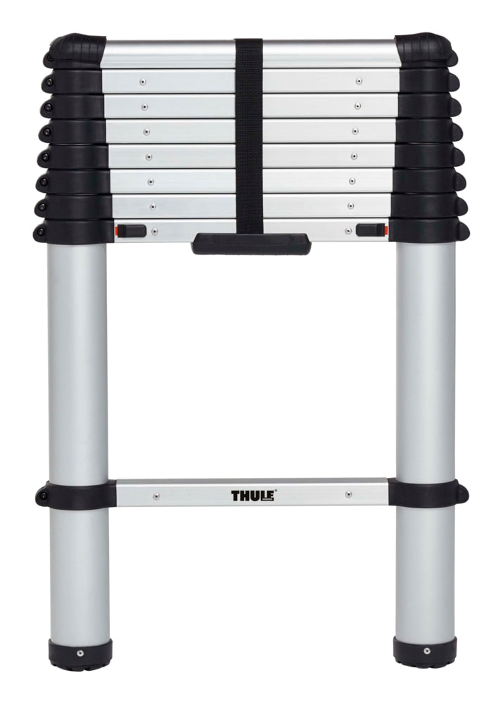 Thule Van Ladder, Extendable with Storage Bag, Silver, 8.5-ft I0