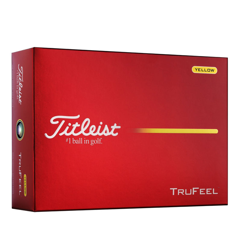 Titleist TruFeel Golf Balls, 12-pk, Yellow S7