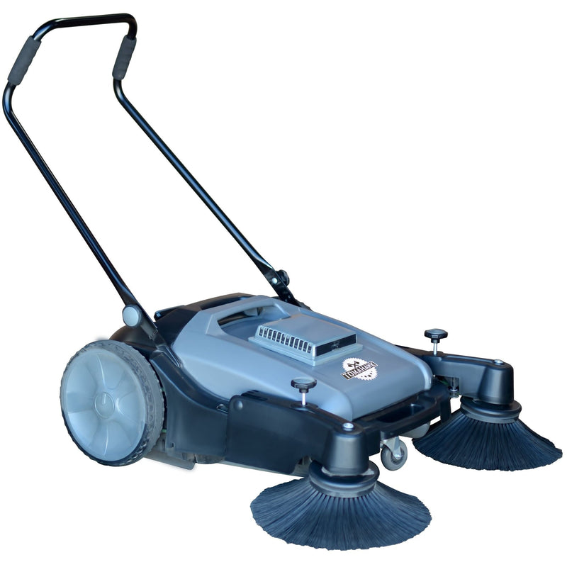 Tomahawk Commercial Push Sweeper & Hard Floor Cleaner, 38-in A2
