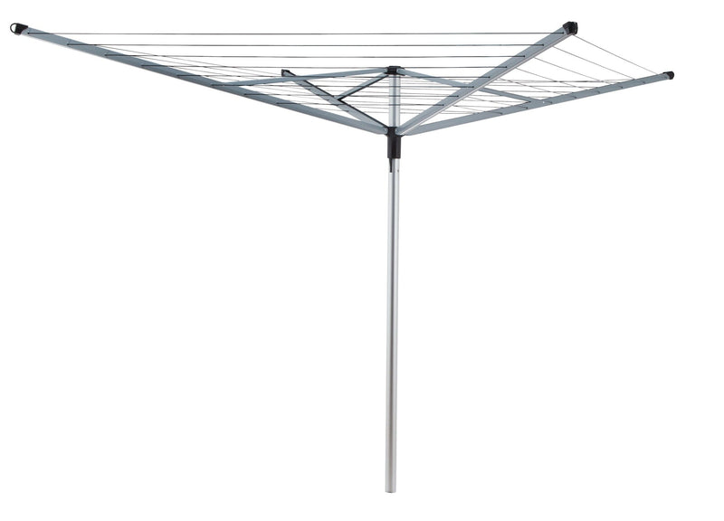 Topspinner Outdoor Umbrella Rotary Clothesline Dryer with Ground Spike, 1.75-in D x 74.8-in H L0