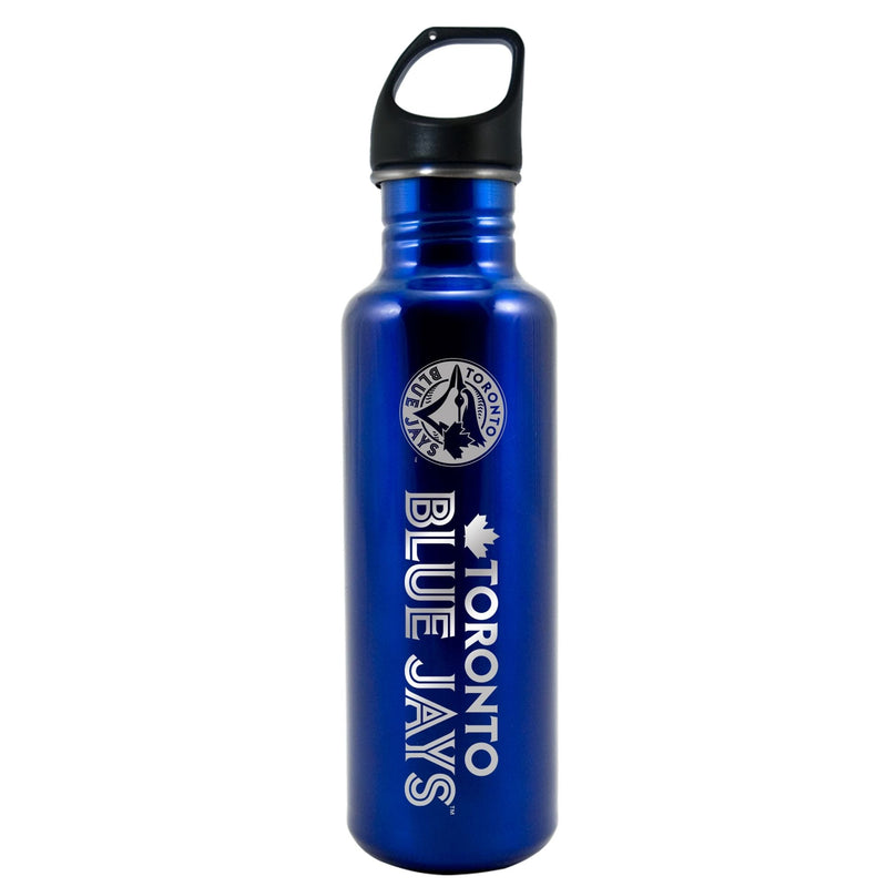 Toronto Blue Jays Stainless Steel Travel Water Bottle For MLB Baseball Fans/Collectors, 26-oz H8