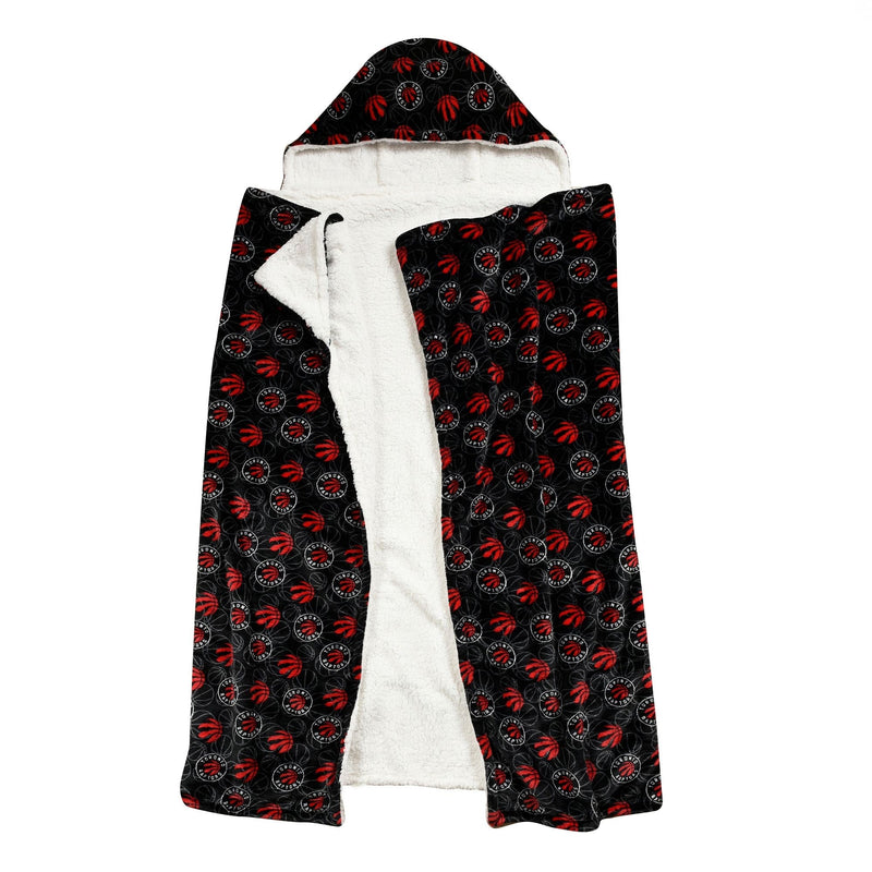 Toronto Raptors Hooded Ultra Plush Blanket I1