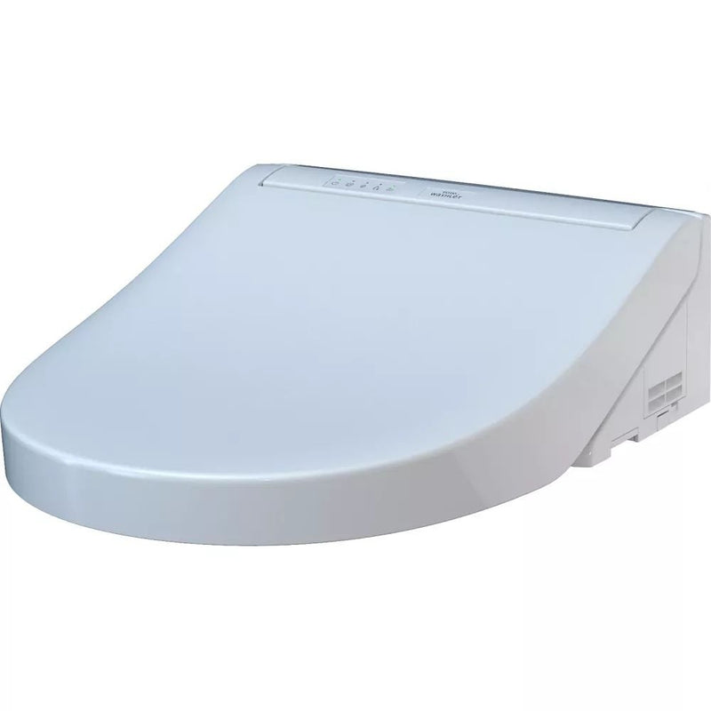 TOTO WASHLET C5 Electronic Bidet Toilet Seat with PREMIST and EWATER+ Wand Cleaning, Round, Cotton White U5