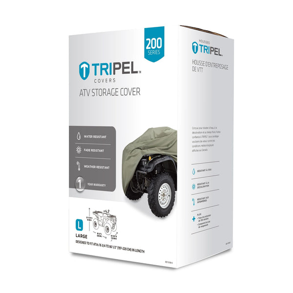 Tripel Waterproof ATV Storage Cover, Large A0