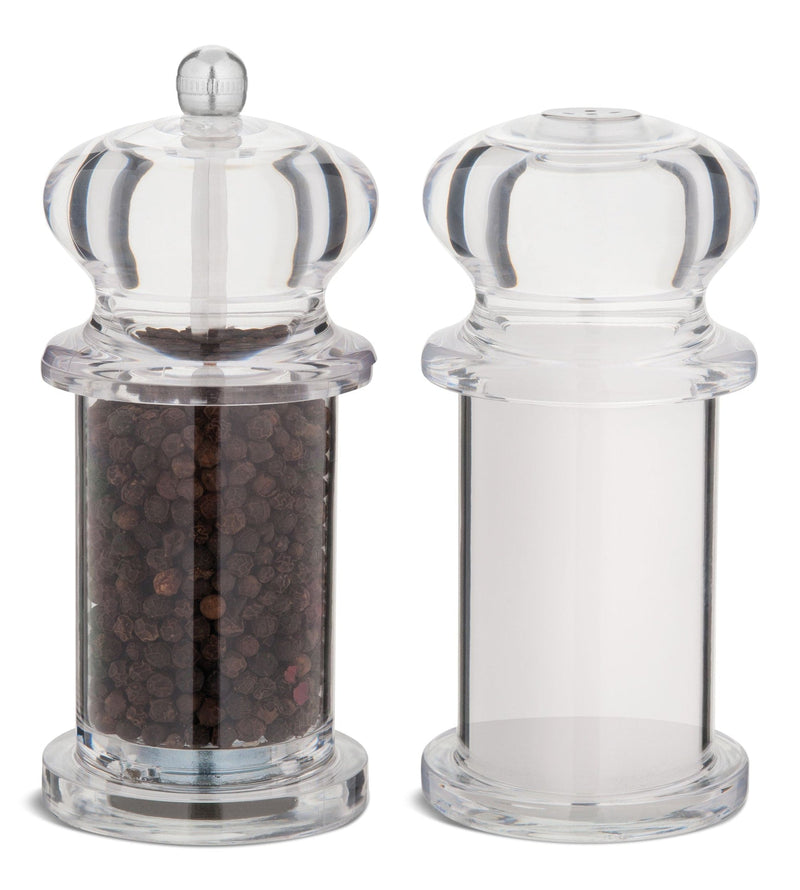 Trudeau Traditional Pepper Mill & Salt Shaker, 5.5-in X9