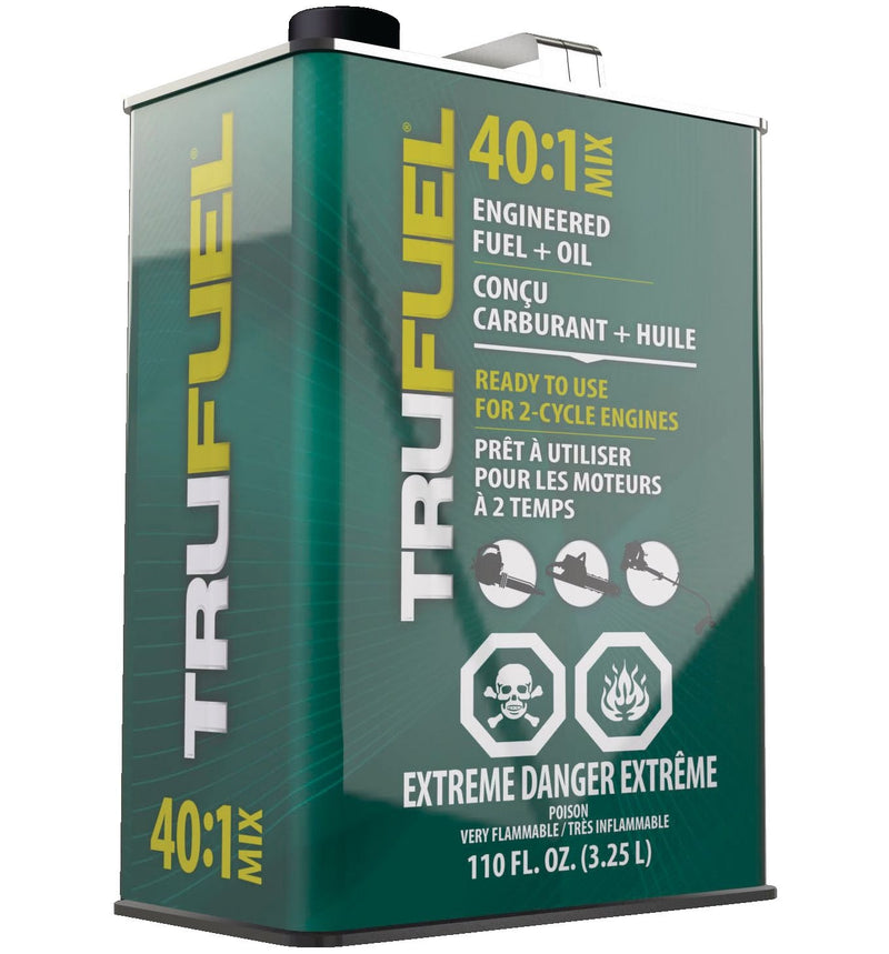 TruFuel 40:1 Pre-Mixed Fuel & Oil for 2-Cycle Engines, 3.25-L W6