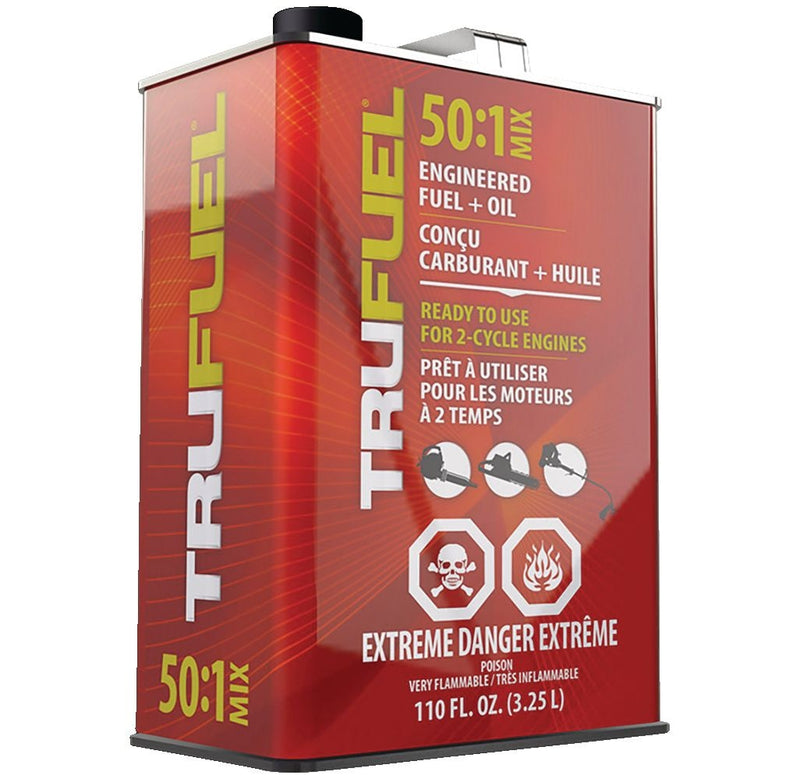 TruFuel 50:1 Pre-Mixed Fuel & Oil for 2-Cycle Engines, 3.25 L D7