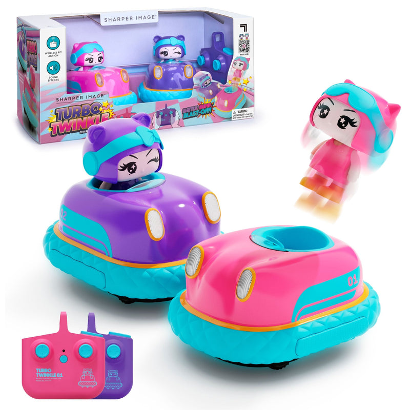 Turbo Twins Bumper Cars Pink P2