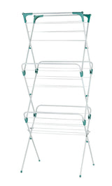 type A 3-Tier Vertical Collapsible Drying Rack, 23.5 x 20.5 x 58-in