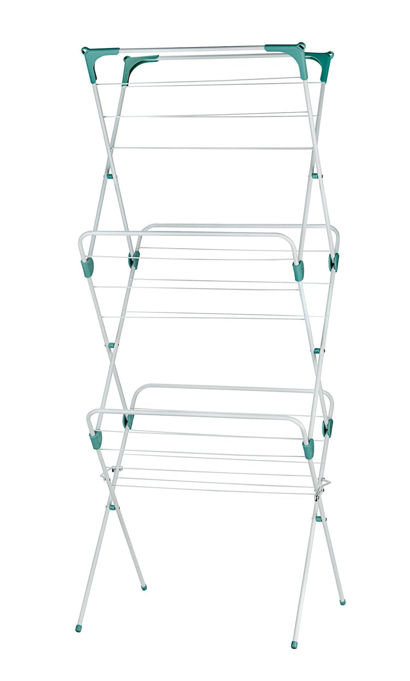 type A 3-Tier Vertical Collapsible Drying Rack, 23.5 x 20.5 x 58-in M7