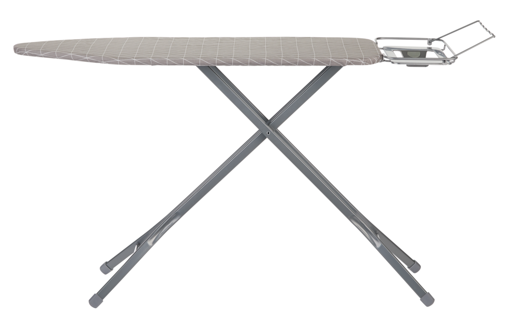 type A Adjustable Quad Leg Ironing Board, 48 x 15 x 38.25-in
