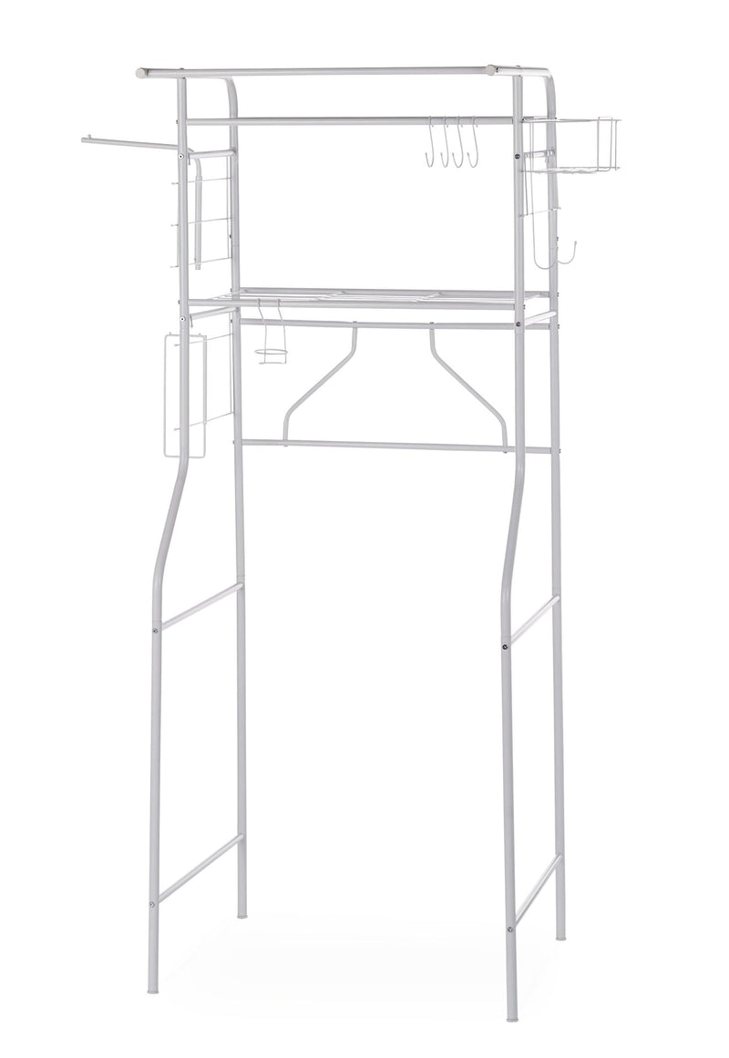 type A Linear Single-Unit Laundry Organization System, White M4
