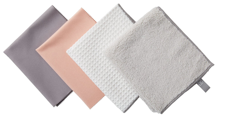 type A Microfibre Cloths, Assorted, 8-pk H7
