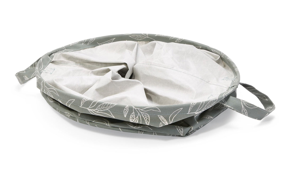 type A Prima Round Collapsible Laundry Hamper, 80-L, Botanical