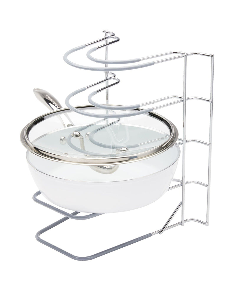 Type A Stay 5-Slot Kitchen Cabinet/Cupboard Storage Rack For Bakeware/Trays/Pans/Lids, Chrome B5