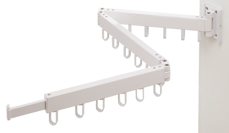 Type A Wall Mounted Tri-Fold Adjustable Drying Rack U4