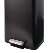type A Wide Stainless Steel Step Trash/Garbage Bin, 30-L