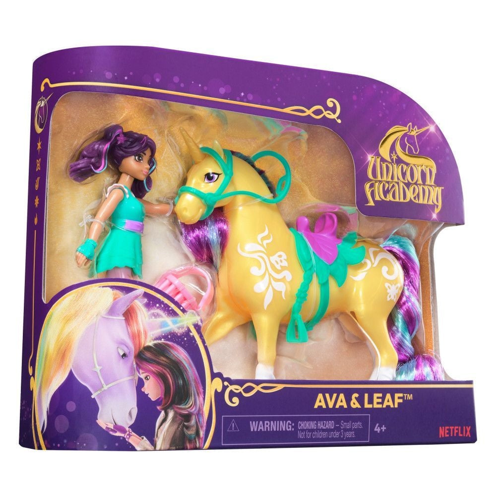 Unicorn Academy Posable Doll & Unicorn Toy Assortment, Ages 4+