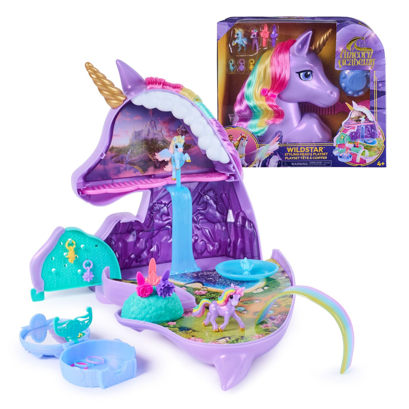 Unicorn Academy Styling Head Playset E0
