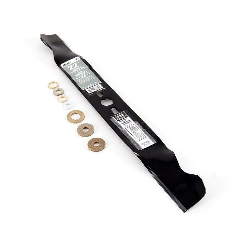 Universal Lawn Mower Replacement Mulching Blade, 22-in, Black O6