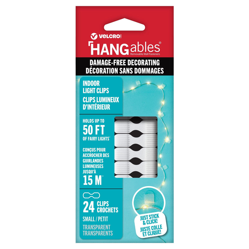 Velcro Light Clips, Clear I3