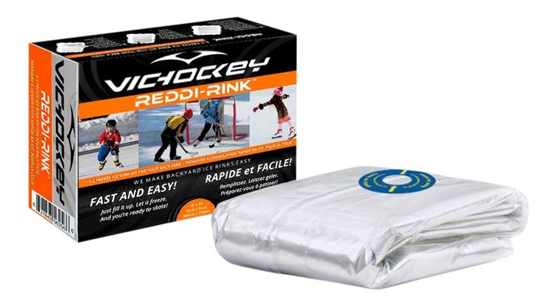 VIC Reddi-Rink EZ Freeze Ice Rink Kit, 10-ft x 20-ft C7