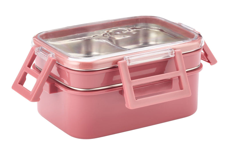 Vida by PADERNO Bento Lunch Container, Pink Y9