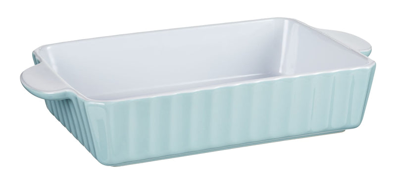 Vida by PADERNO Medium Rectangular Ceramic Baking Dish, Blue C5