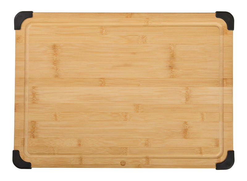 Vida by PADERNO Non-Slip Bamboo Cutting Board, 15x21-in E2